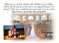 Shannon & Kevin's Thank you
