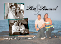 Lisa & Lenny's Save The Dates