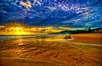 012-beach sunset -012